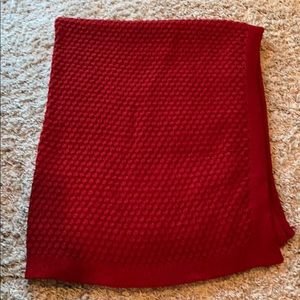 Pottery Barn: Birds eye chenille throw blanket